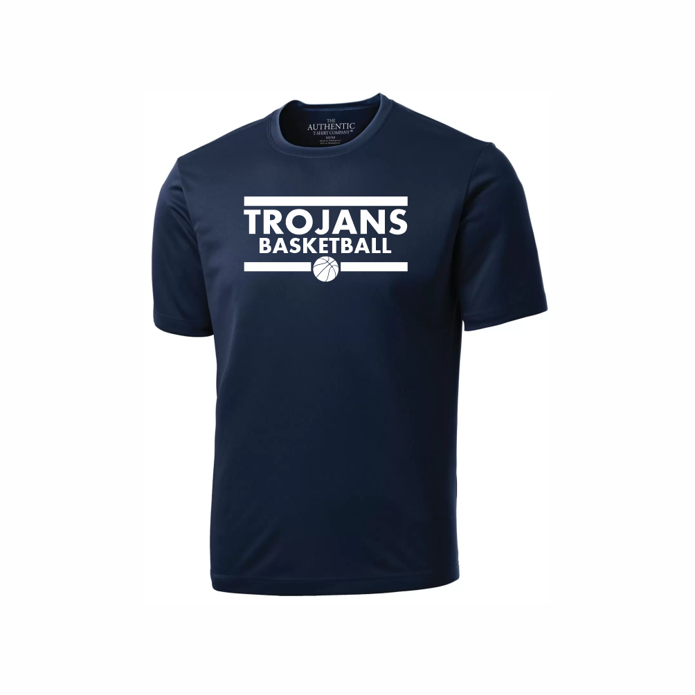ATC ADULT PERFORMANCE BASKETBALL SHORT SLEEVE - NAVY